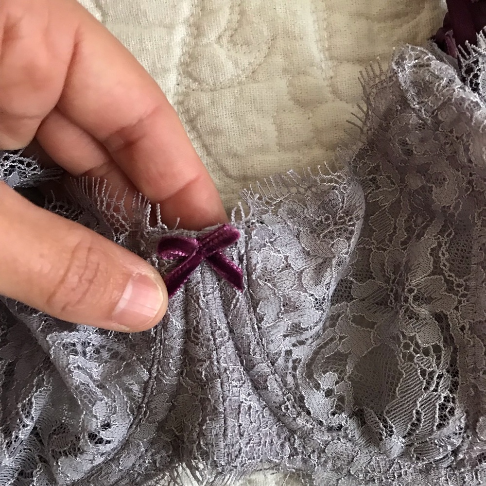 Purple + Velvet VS Unlined Bra